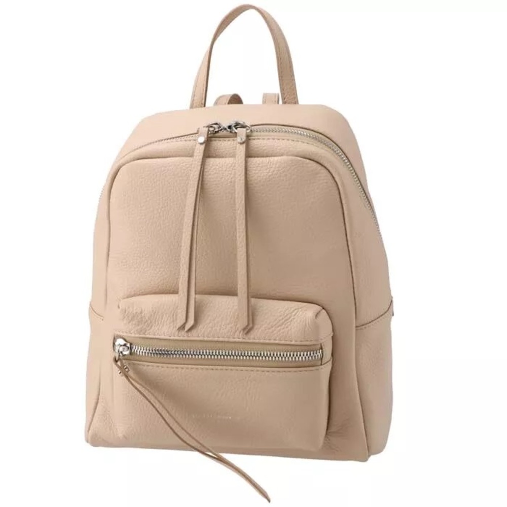 Gianni Chiarini Luna Beige Leather Backpack
